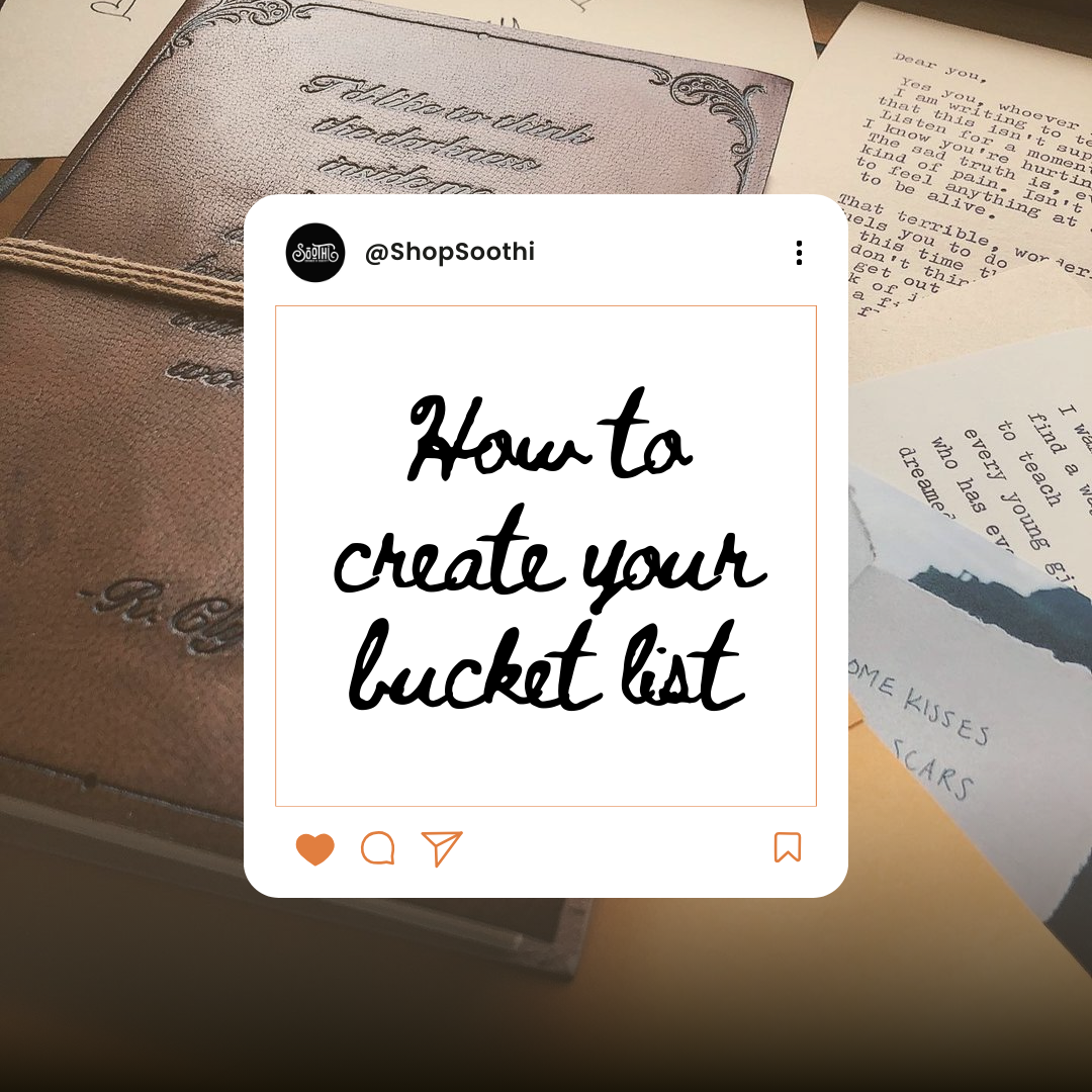 How to Create Your Bucket List
