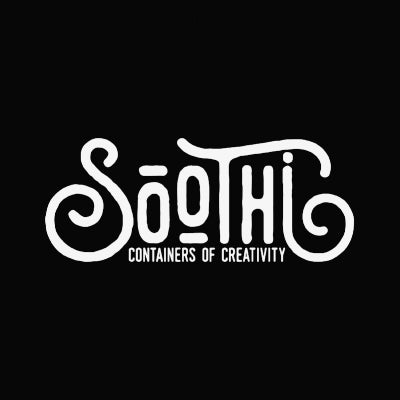 Elegant leather-bound journal by Soothi with handcrafted details — showcasing unique, thoughtfully designed stationery made for creatives, writers, and mindful thinkers.
