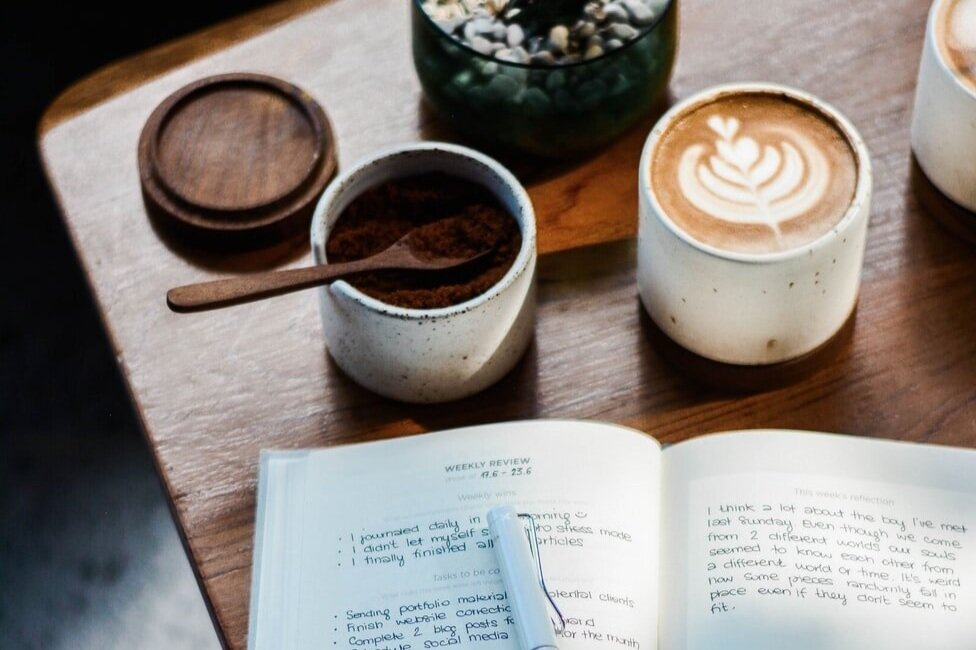 Recipe journal with handwritten ingredients, meal categories, and tabs — highlighting creative and practical methods to keep your favorite recipes neatly organized.