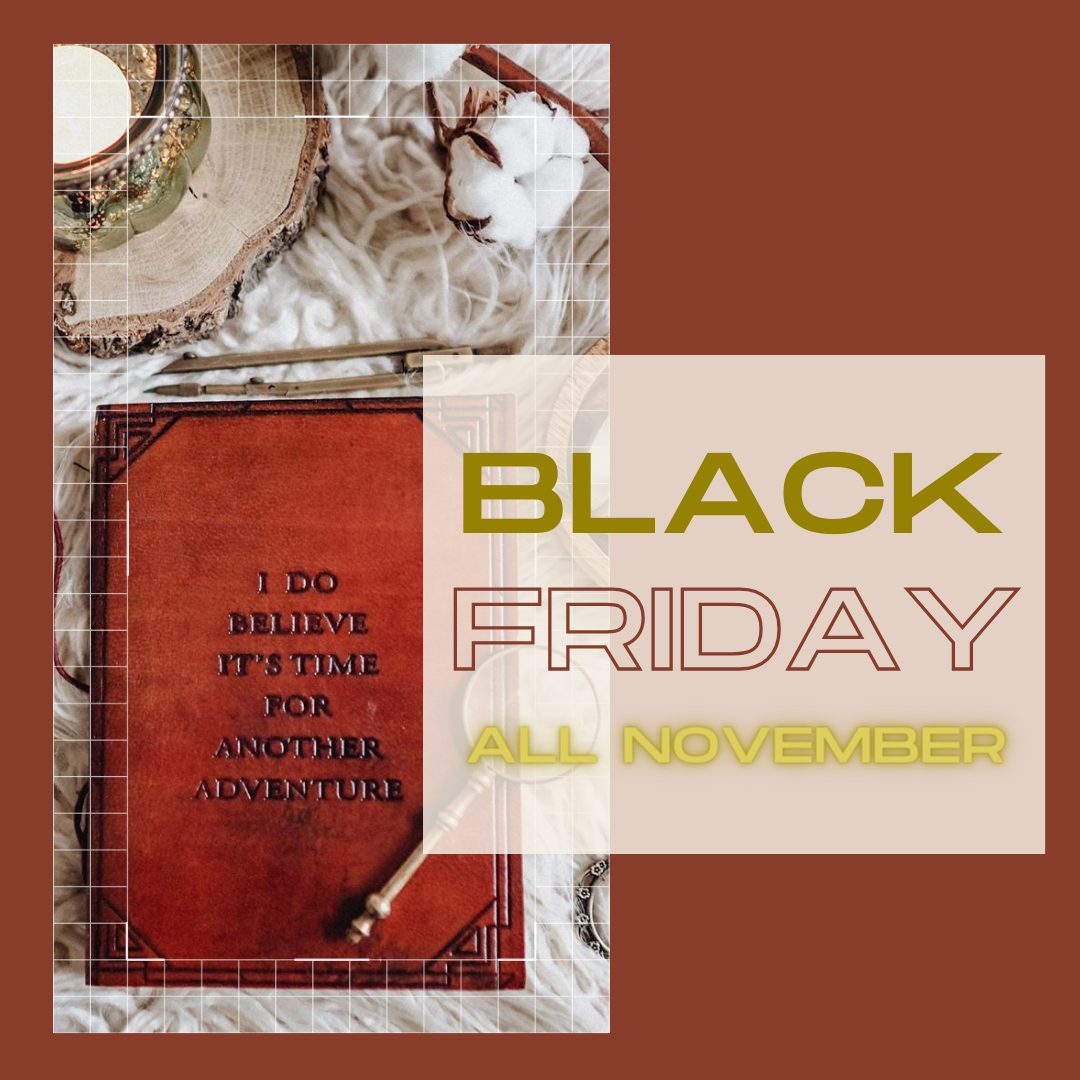 Minimalist gift items arranged with care and intention — promoting a mindful approach to holiday shopping during our redefined Black Friday sale.