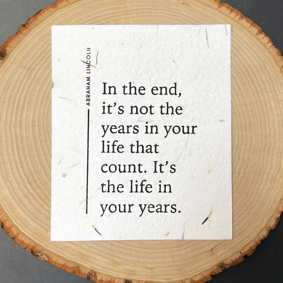 Abraham Lincoln Birthday Card