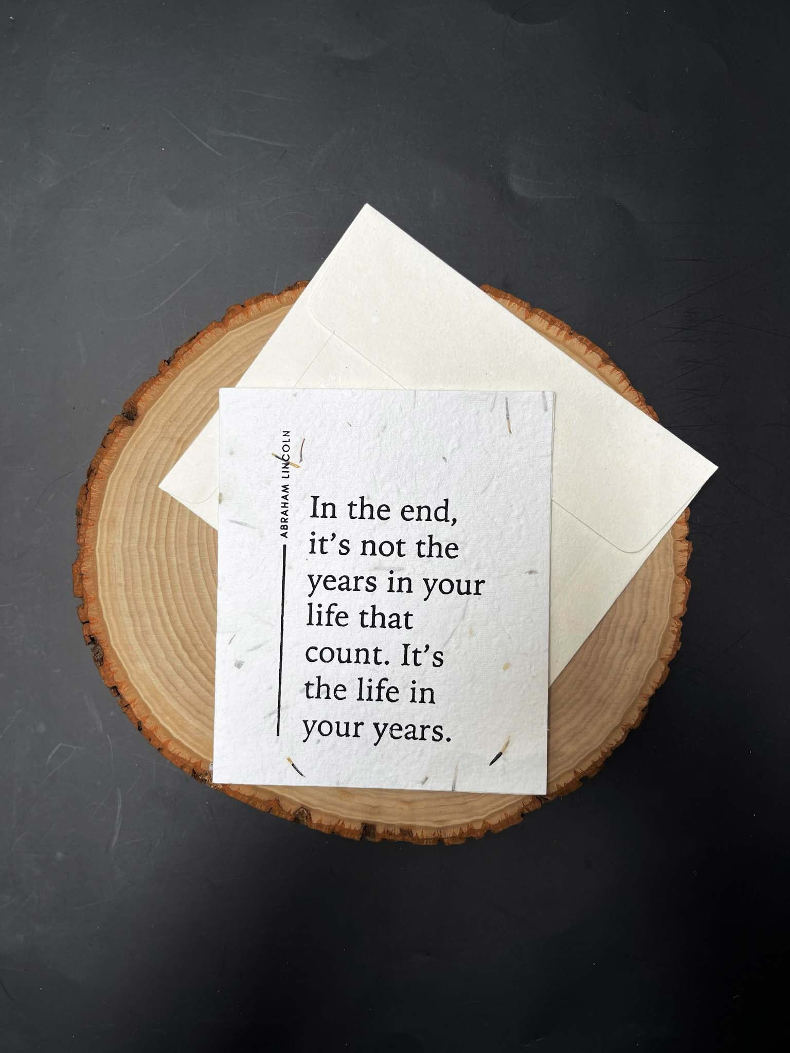 Abraham Lincoln Birthday Card