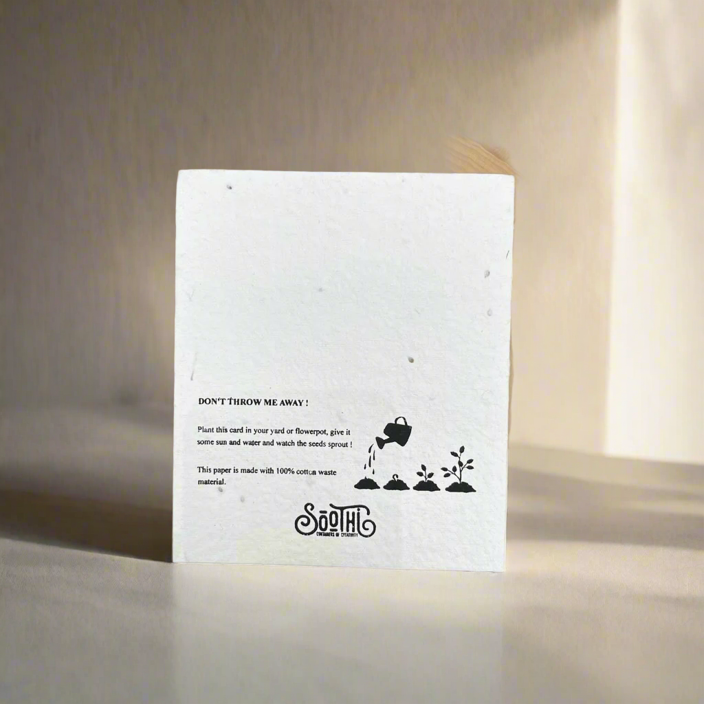Things Well Done - Plantable Card