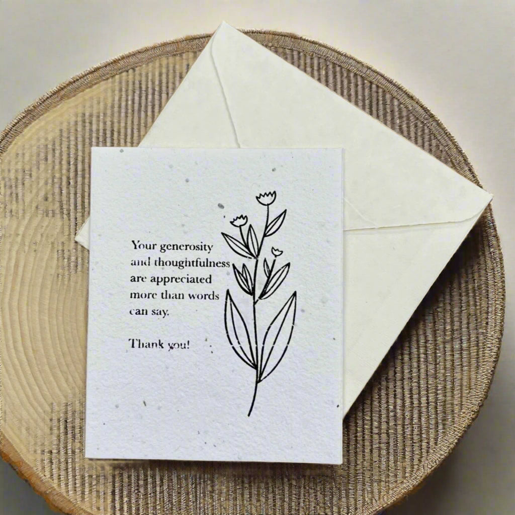 Generosity And Thoughtfulness