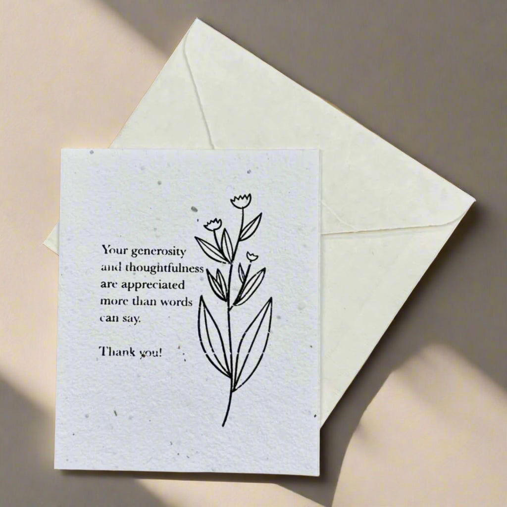 Generosity And Thoughtfulness