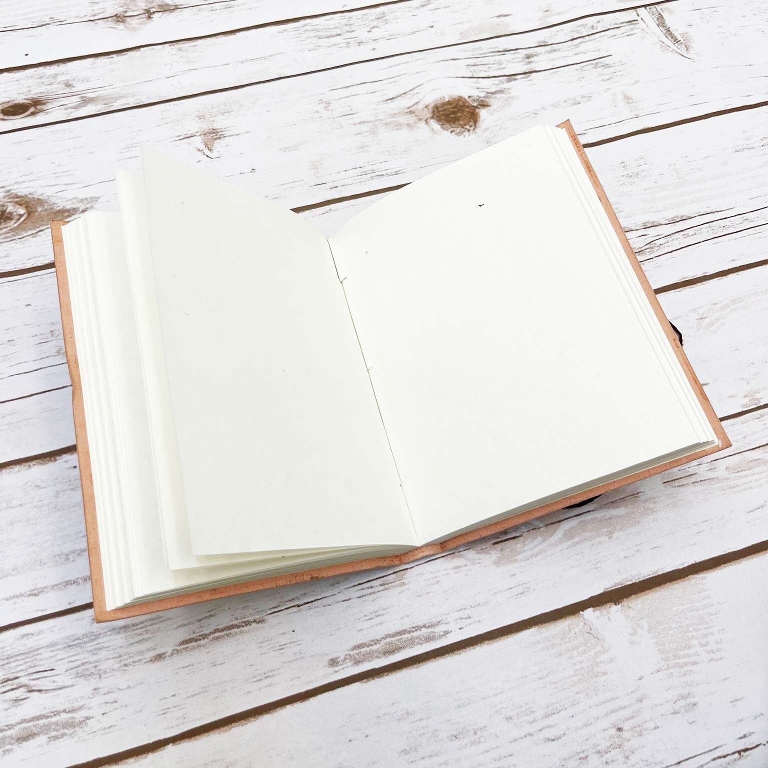 Astrology journal in leather cover – beautifully crafted for writing about your zodiac journey and planetary alignments