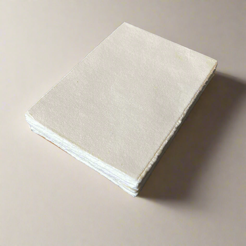 Handcrafted paper sheets – eco-friendly and refillable notepad inserts for journaling, notes, or sketches