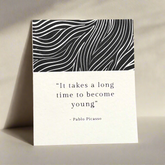 Birthday Card - Pablo Picasso