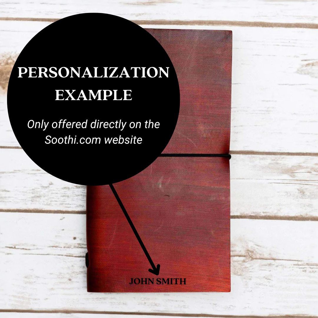 Refillable Leather Traveler's Notebook