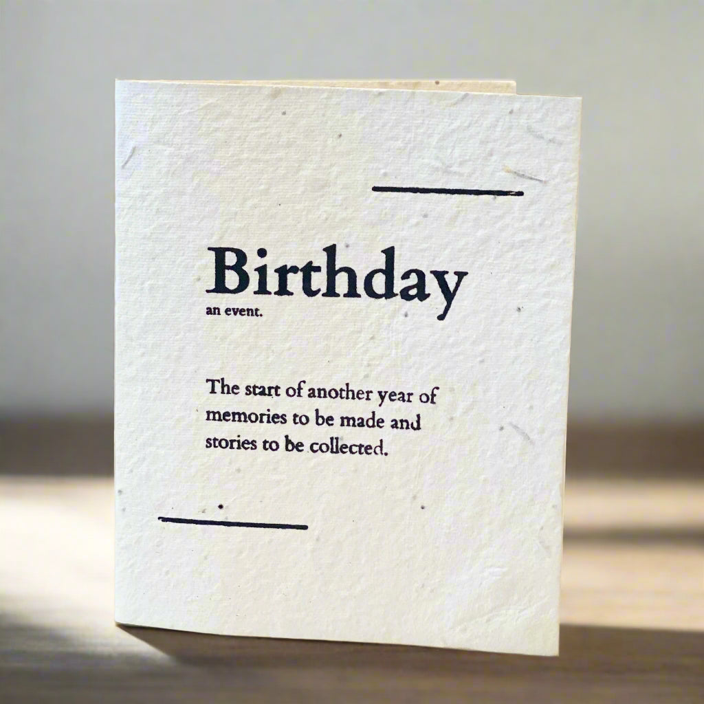 Birthday Plantable Card