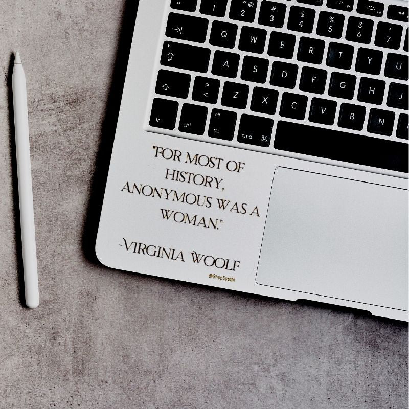Anonymous Was A Woman - Sticker