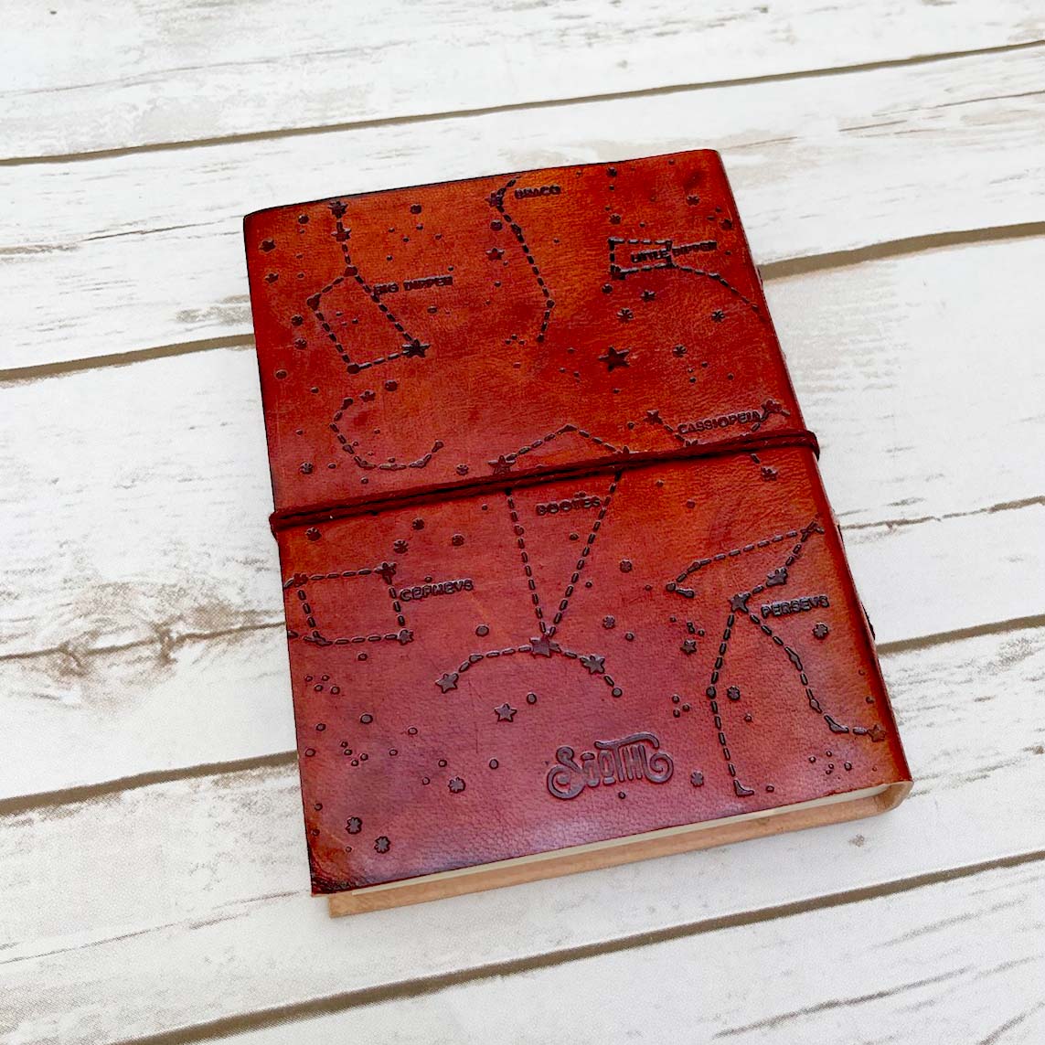 Our Doubt Is Our Passion Quote Leather Journal - 5x7 Lined