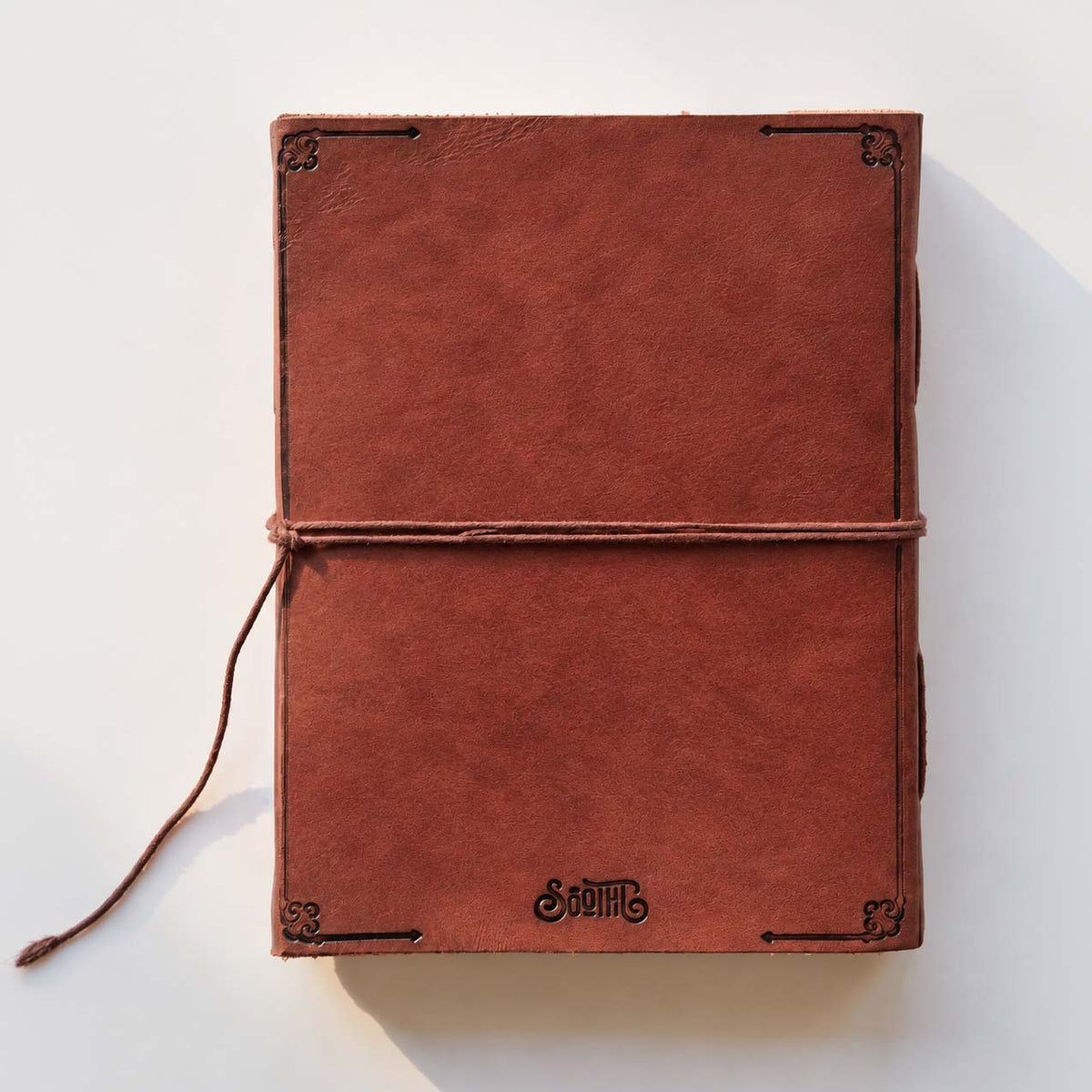 In My Own Way Quote Leather Journal