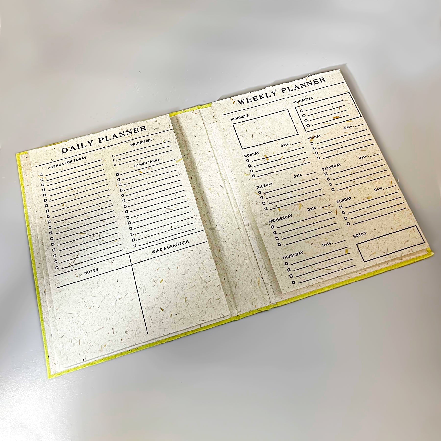 Animal Manure Paper Planner
