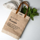 Natural Market Bag - Flaneur