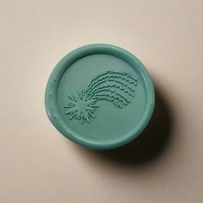 Shooting Star Wax Seal Stamp - Celestial Comet Design for Enchanting Seals