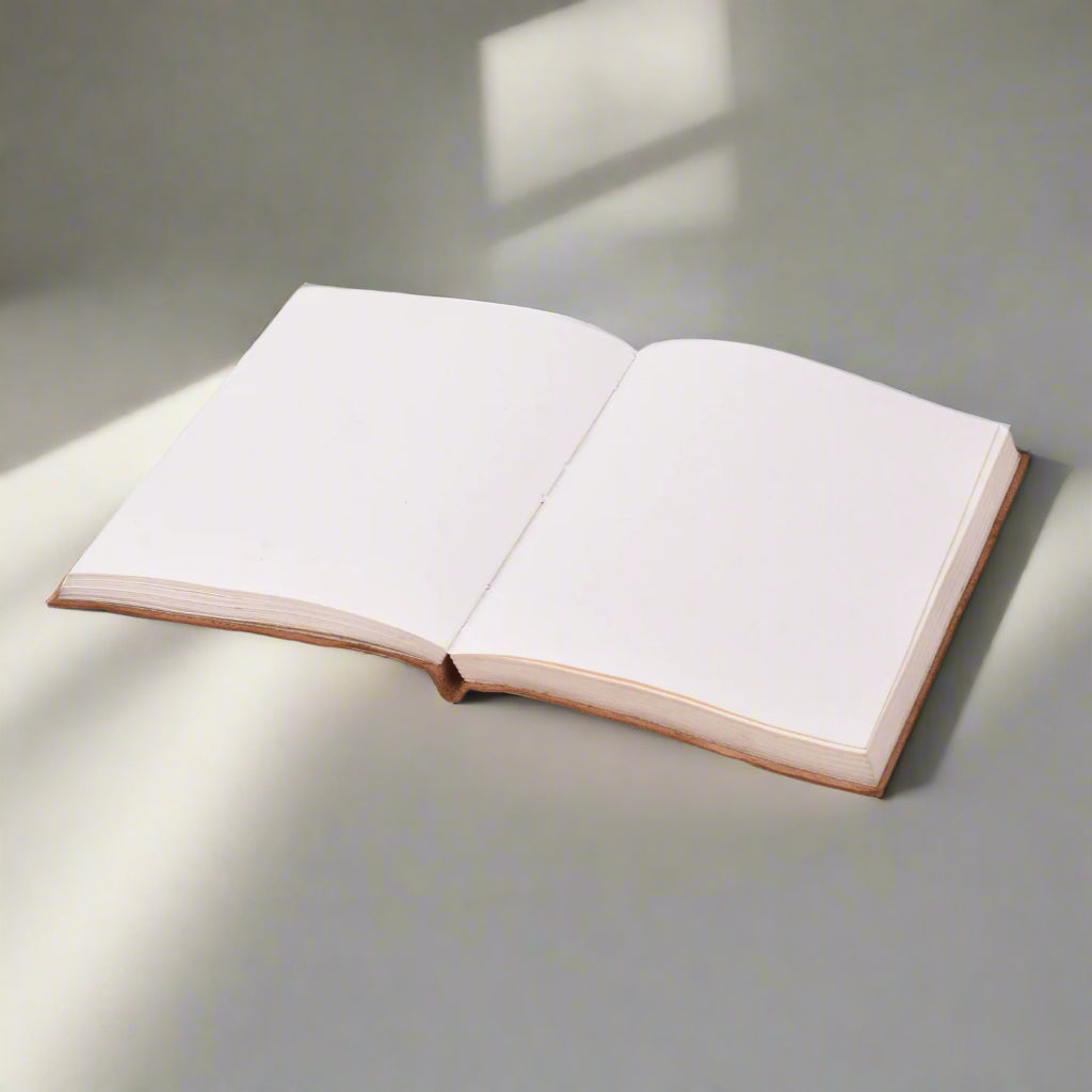 Pre-Order: Unique Marbled Leather Journal - Handcrafted 5x7 with Tree-Free Paper