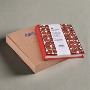 PRE ORDER - Exquisite Zari Hand-Embroidered Journal - A Royal Artistry 5x7 Keepsake