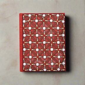 PRE ORDER - Exquisite Zari Hand-Embroidered Journal - A Royal Artistry 5x7 Keepsake