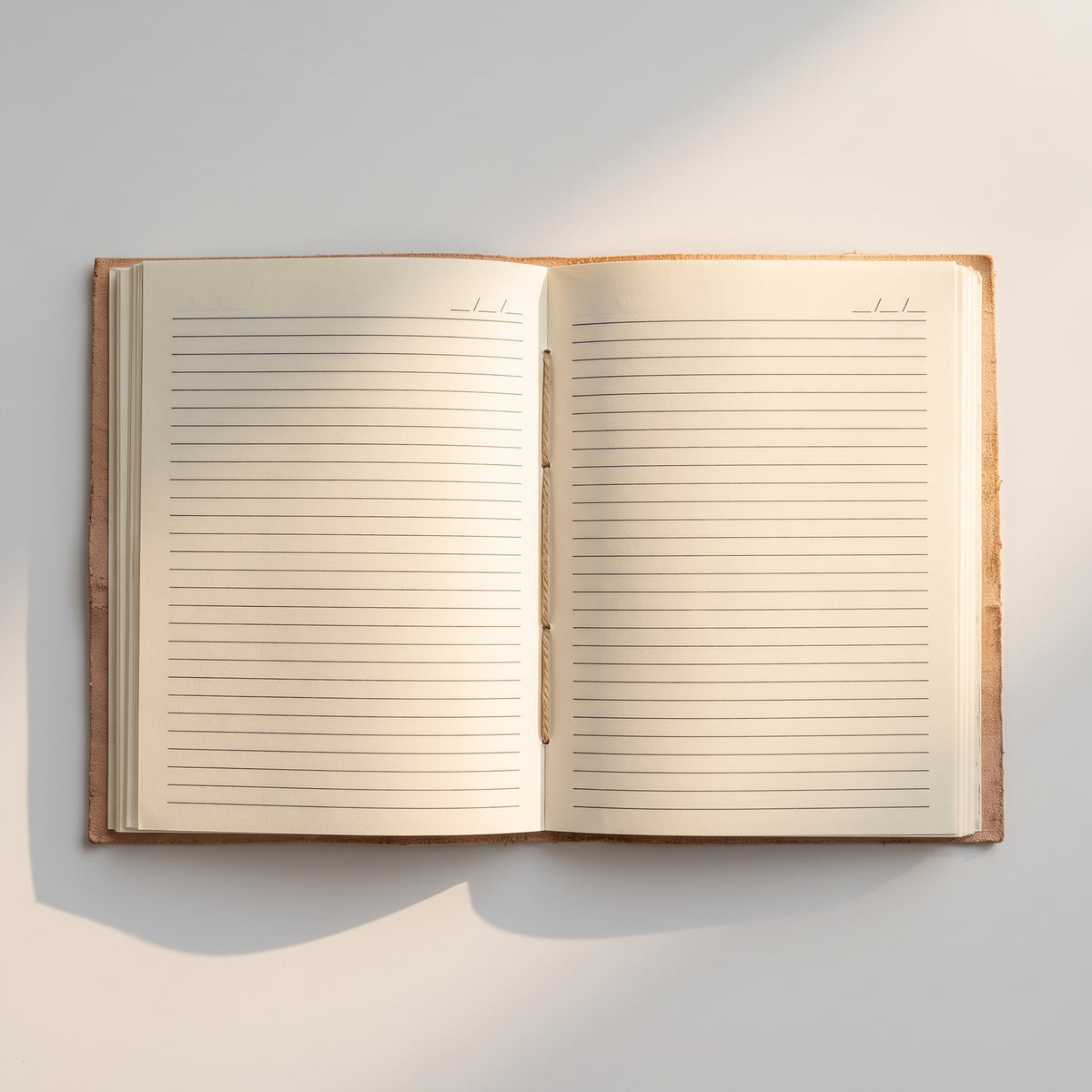 Edgar Allan Poe Leather Journal - "A Love More Than Love" Quote