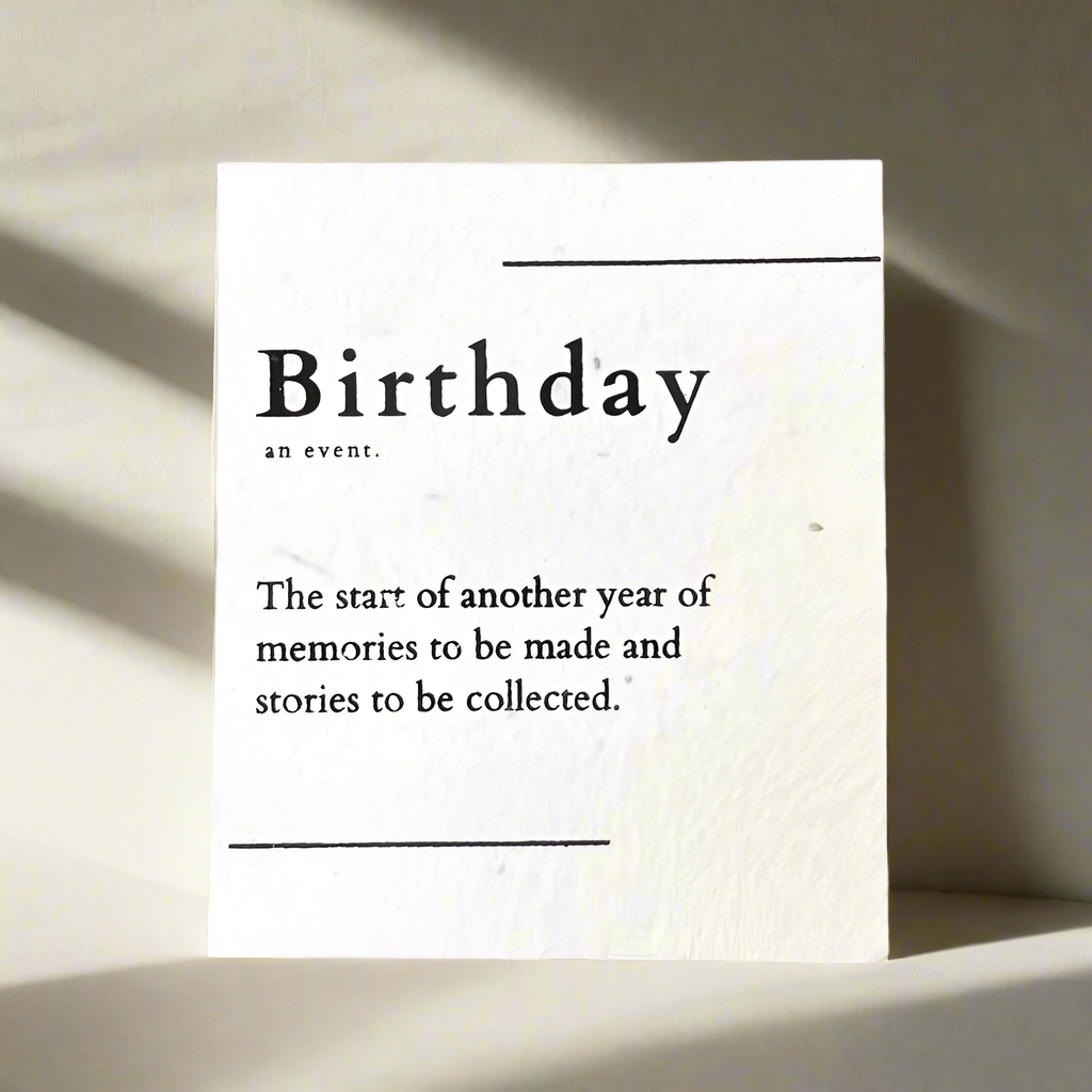 Birthday Plantable Card