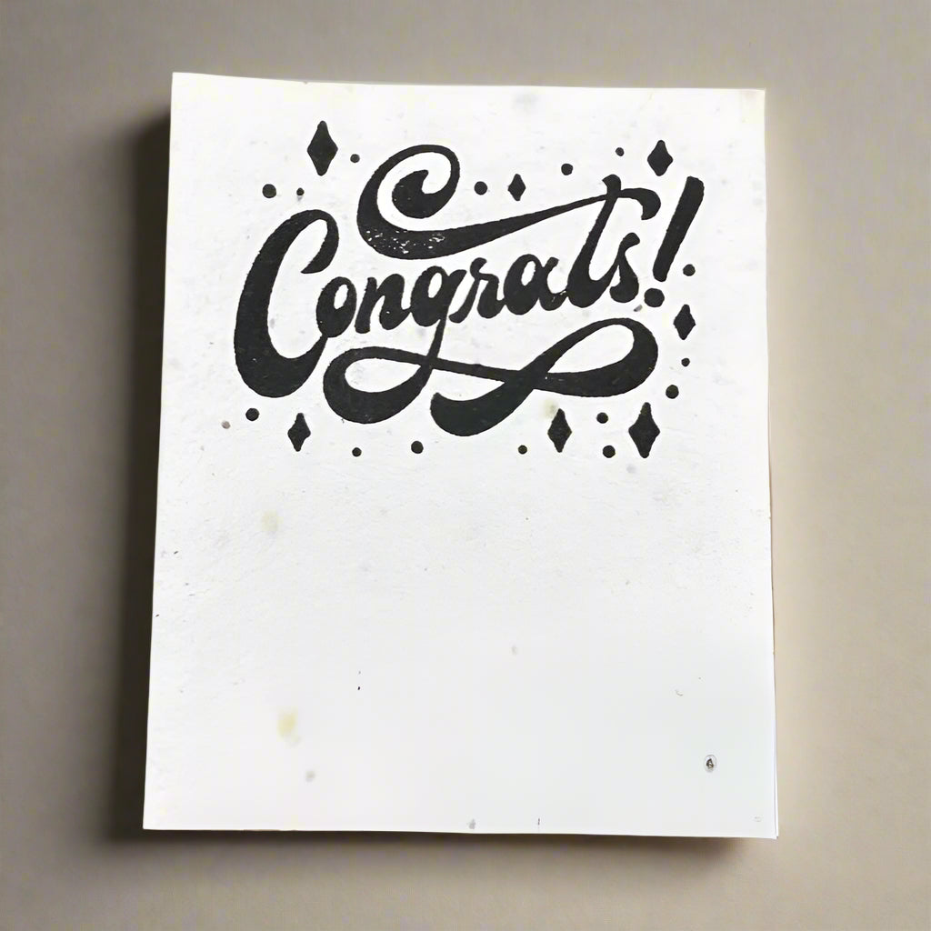 Congrats - Plantable Card