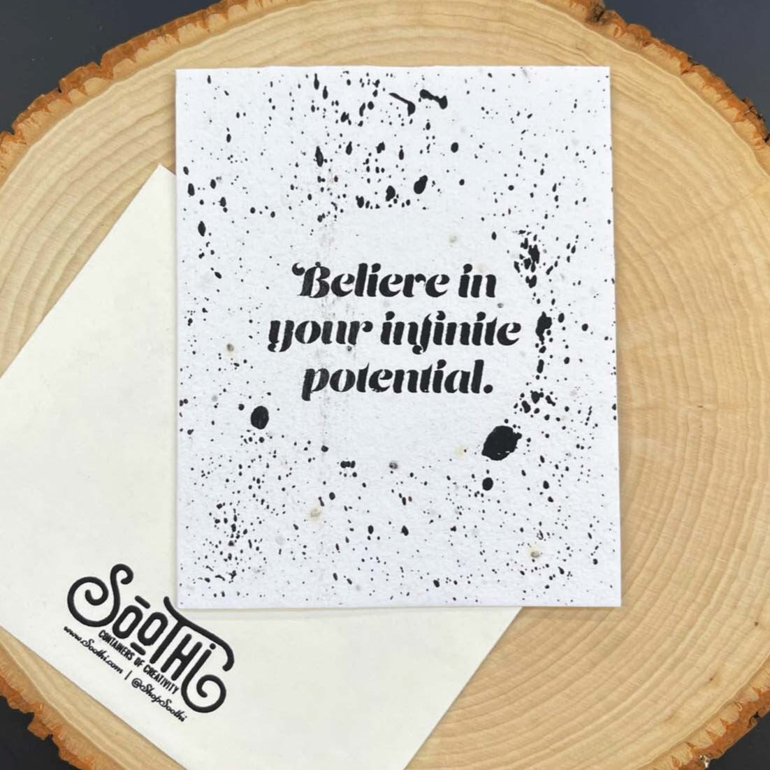 Infinite Potential - Plantable Card