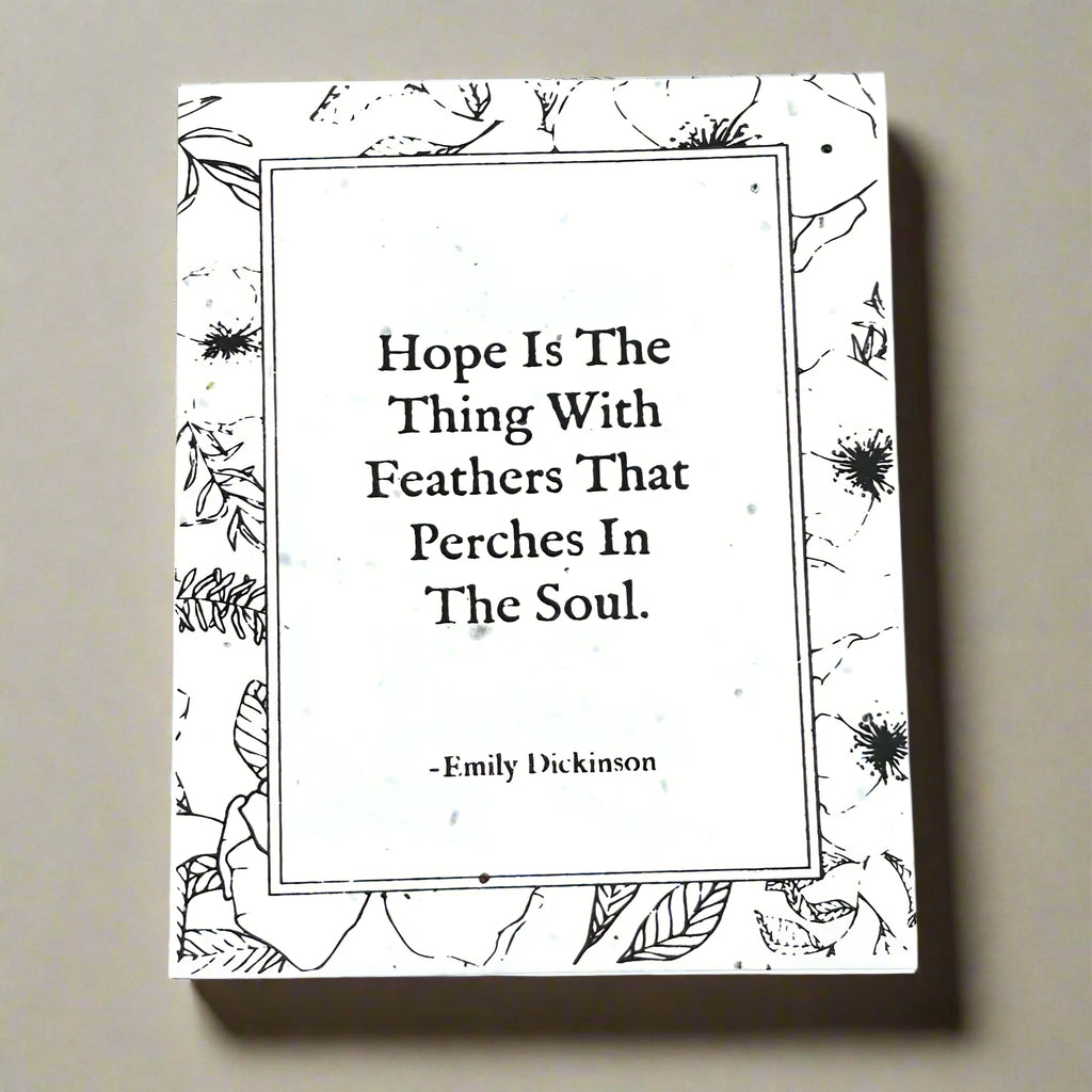 Emily Dickinson, Hope - Style 1