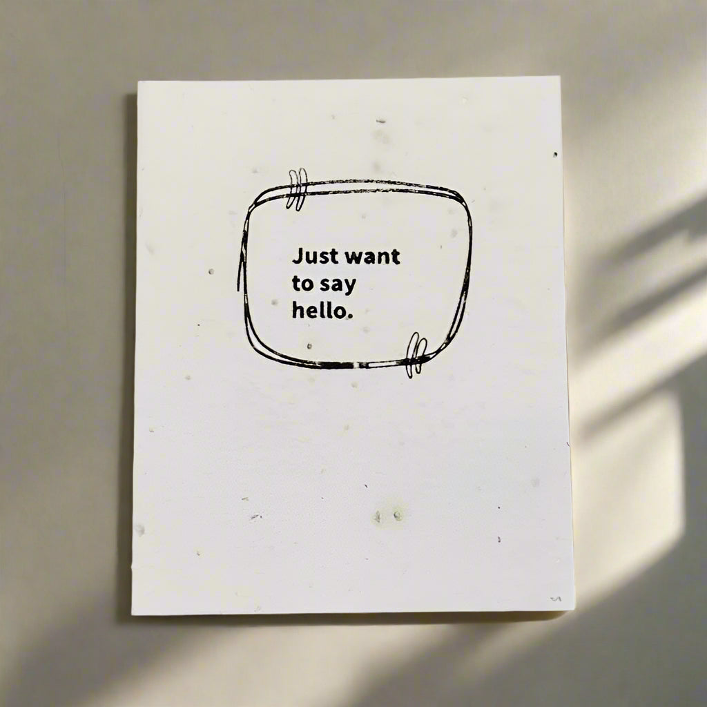 Just Want To Say Hello