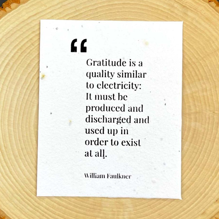 Thank You - William Faulkner