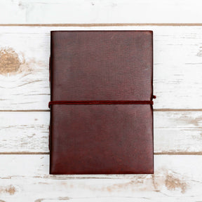 Custom Leather Journals - Dark Brown 5x7