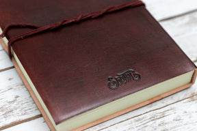 Custom Leather Journals - Dark Brown 5x7