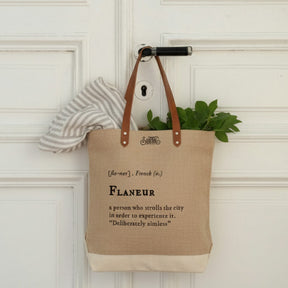 Inspirational Quote Jute Tote Bags - Stylish & Sustainable Shopping Bags