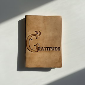 Gratitude_Pocket Leather Journal