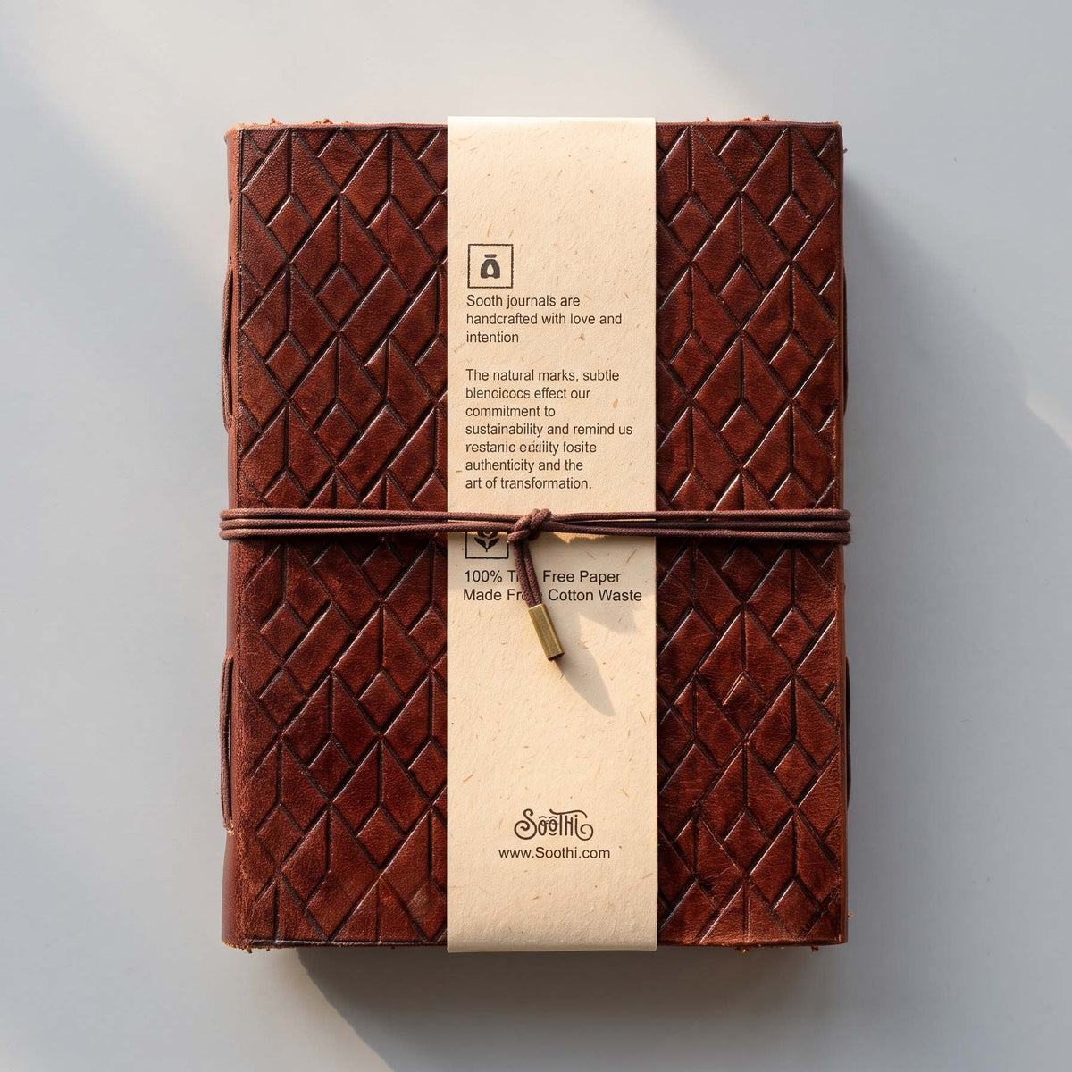 Hard Things Are Hard Quote Leather Journal