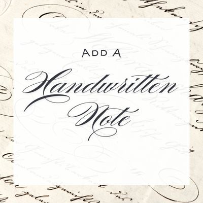 Include a heartfelt handwritten message ($2.99)