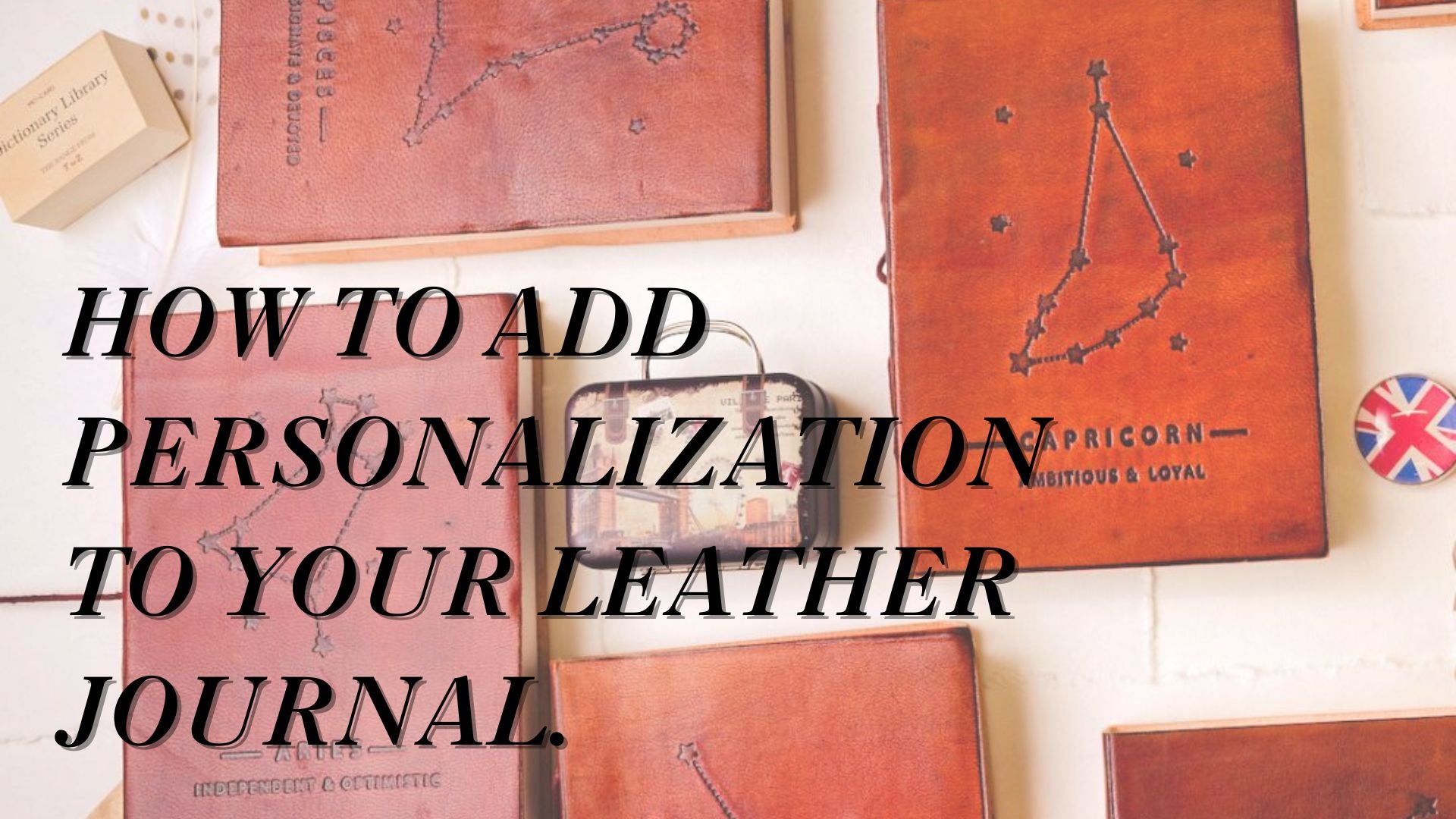 How to Order Personalized Leather Journals
