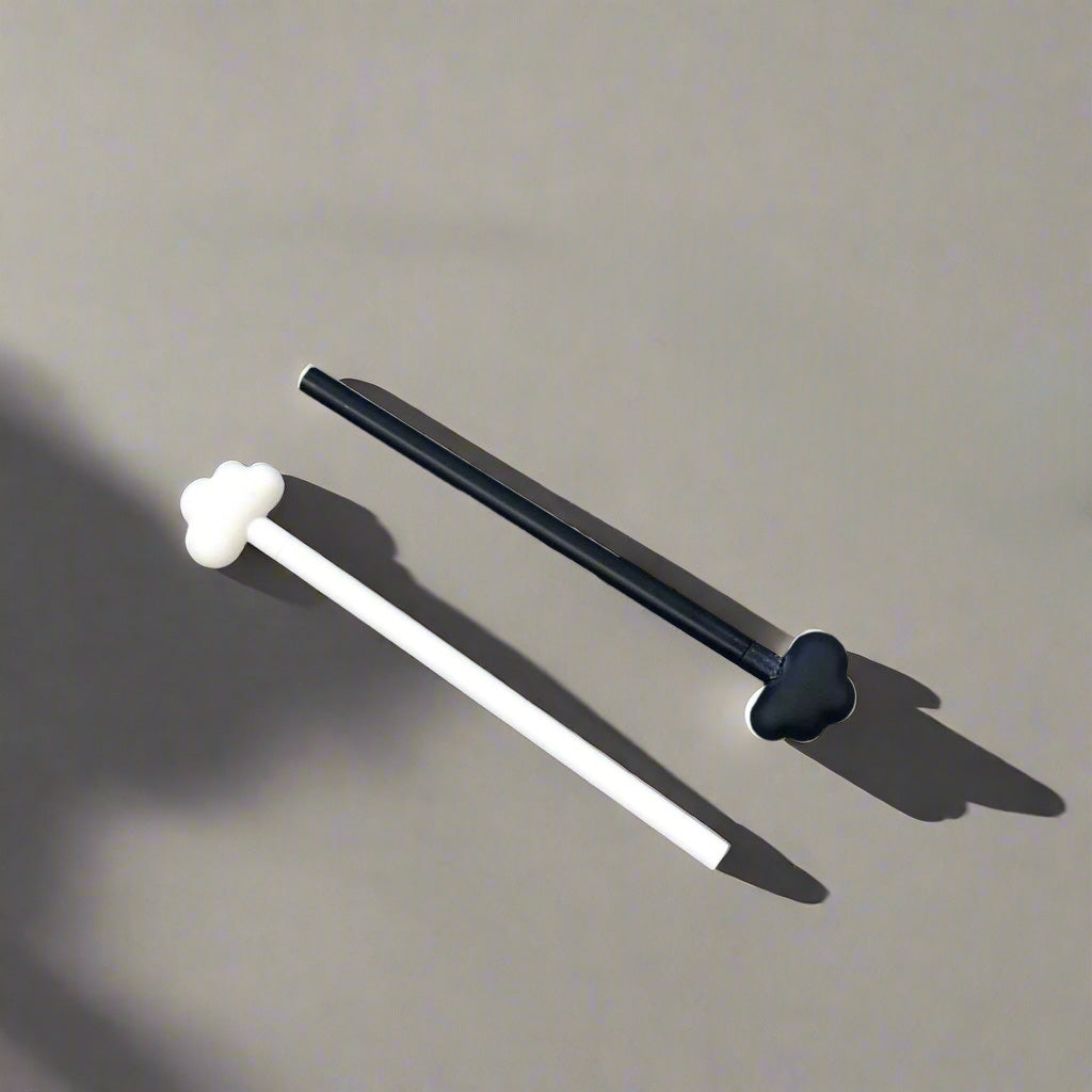 Cute Cloud Rollerball Pen (0.4mm) - Smooth Black Ink