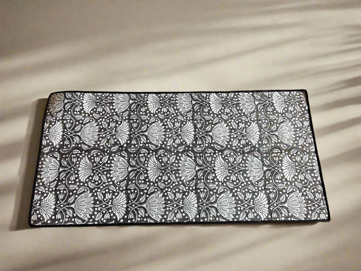 Onyx Bloom: Office-in-a-Box Decor Set