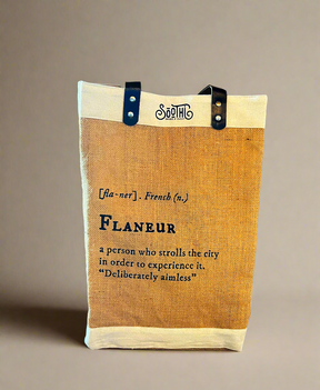 Inspirational Quote Jute Tote Bags - Stylish & Sustainable Shopping Bags