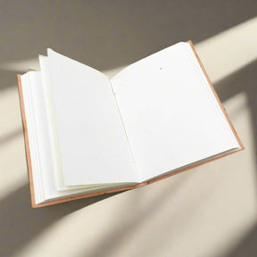 Personalized leather journal with meaningful quote – eco-conscious gift for writers, creatives, and thinkers