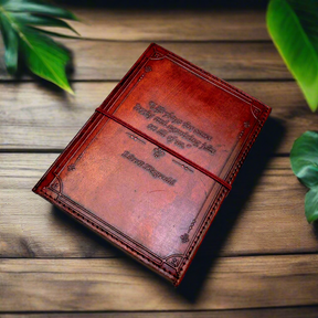 F. Scott Fitzgerald Refillable Leather Journal