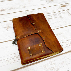 Lock Vintage Handmade Leather Journal