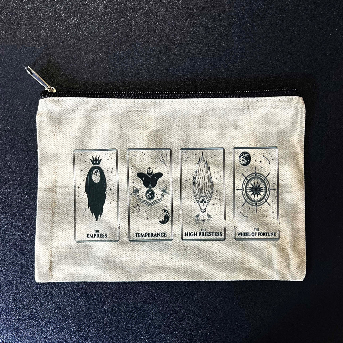 Tarot - Canvas Zip Bag