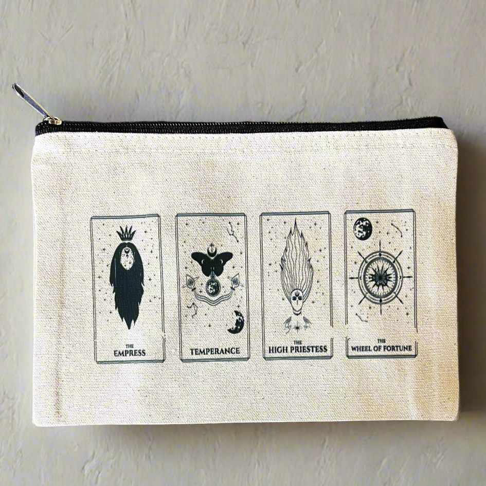 Tarot - Canvas Zip Bag