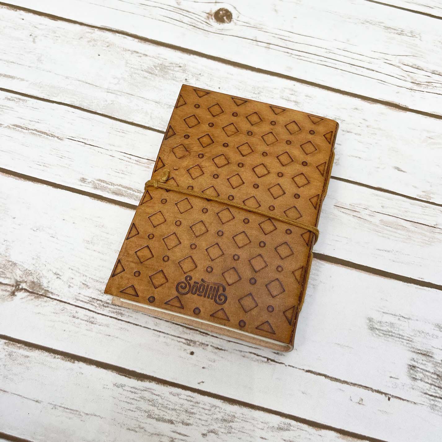 Hardships And Extraordinary Journey C.S. Lewis Quote Leather Journal - 7x5