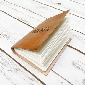 Leather Wedding Vow Books