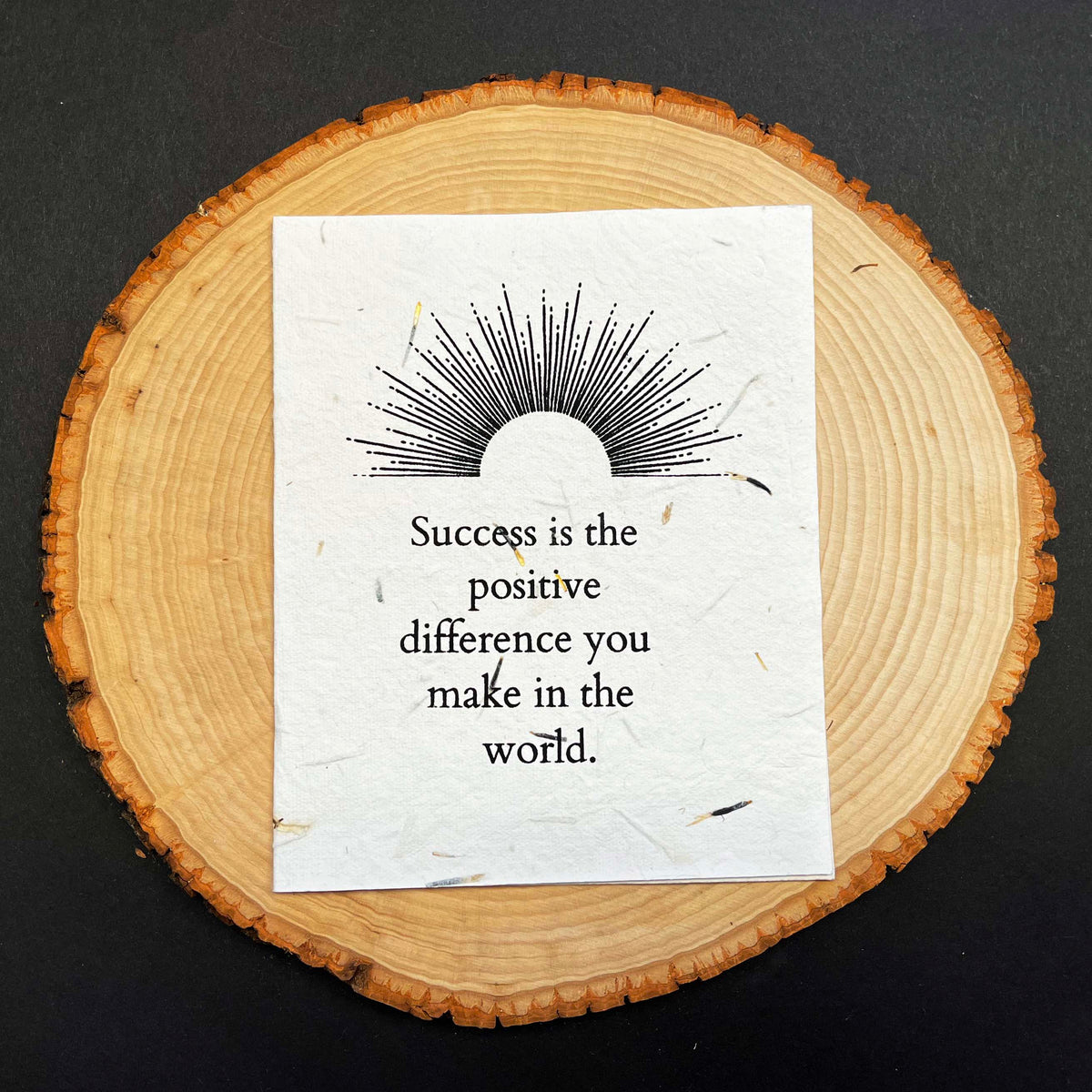 Success is the positive difference