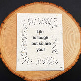 Seed Paper Plantable Card - Life Is Tough