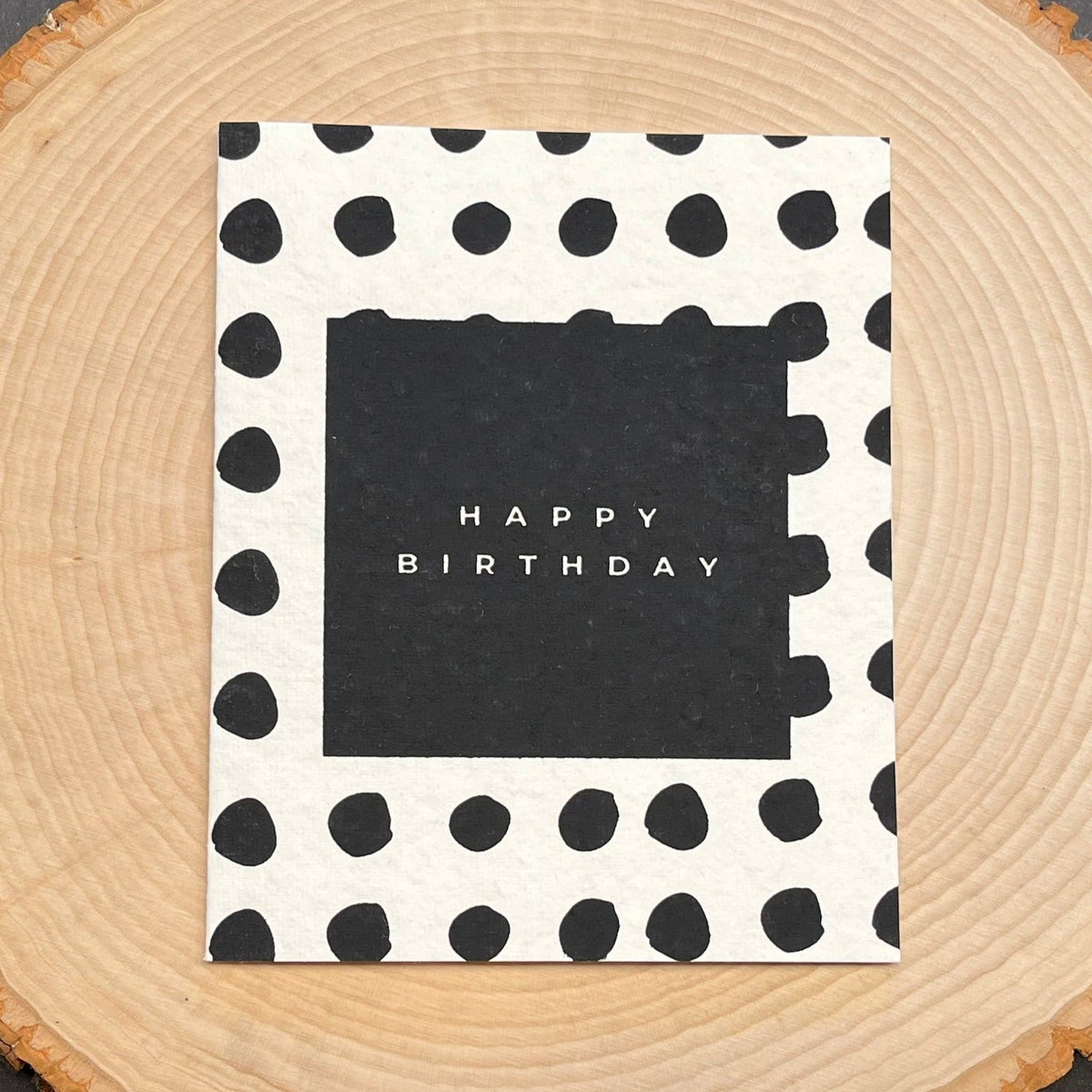 Polkadot Birthday Card